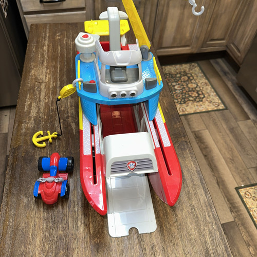 Paw Patrol Sea Patrol, Sea Patroller Transforming Toy Vehicle w/ Lights & Sound - Picture 2 of 8