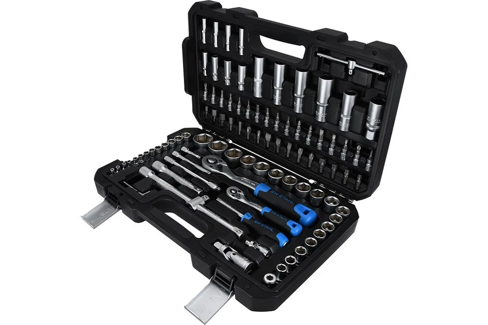 SW STAHL Jeu de clés à douilles, 1/4", 1/2", 97 pièces - Photo 3/4