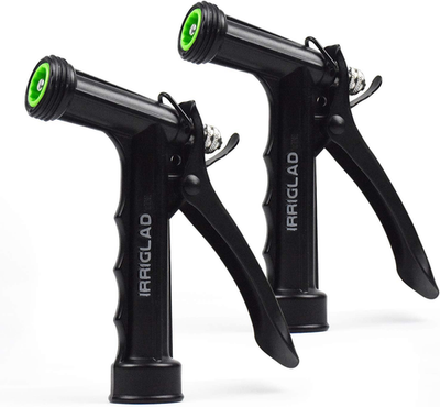 #ad #ad Hose Nozzle 2 Pack Full Size Pistol Grip Water Nozzle Sprayer with Threaded Fro $24.22