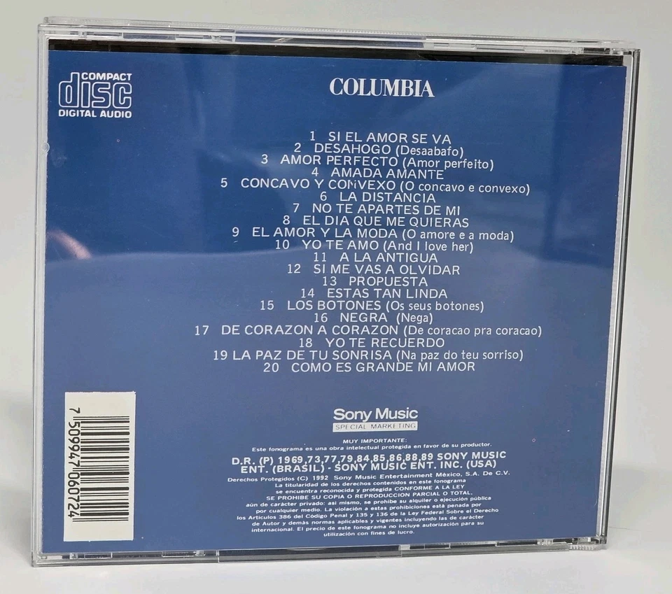 Roberto Carlos CD Album Compilation Personalidad 20 Exitos Musica Popular Brasil Foto 3 de 3