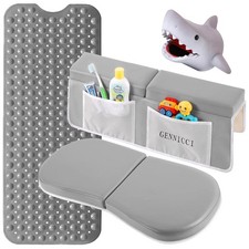 Bath Kneeler Elbow Kneeling Rest Pad Baby Bathing Parents,Faucet Cover Baby