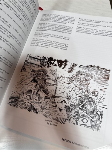Lancer RPG / Hardcover / Massif Press / Kickstarter Core Rulebook - Picture 2 of 8