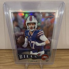 Topps Chrome Refractor 1975-4 Josh Allen Buffalo Bills NFL 2025