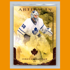 Jonas Gustavsson #39 2010-11 Upper Deck Artifacts Toronto Maple Leafs Hockey NHL