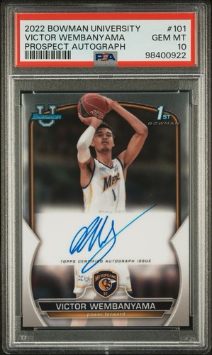 2022 Victor Wembanyama [Autograph] #101