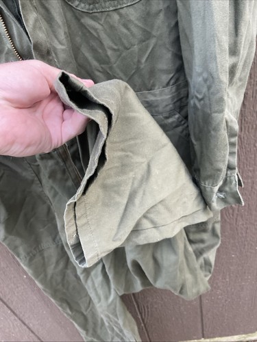 Military Coverall Utility 8405-01-462-4906 Green Men’s 48L - Picture 11 of 16