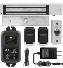 Access Control Outswinging 600Lb Electric Magnetic Door Lock System with Remote