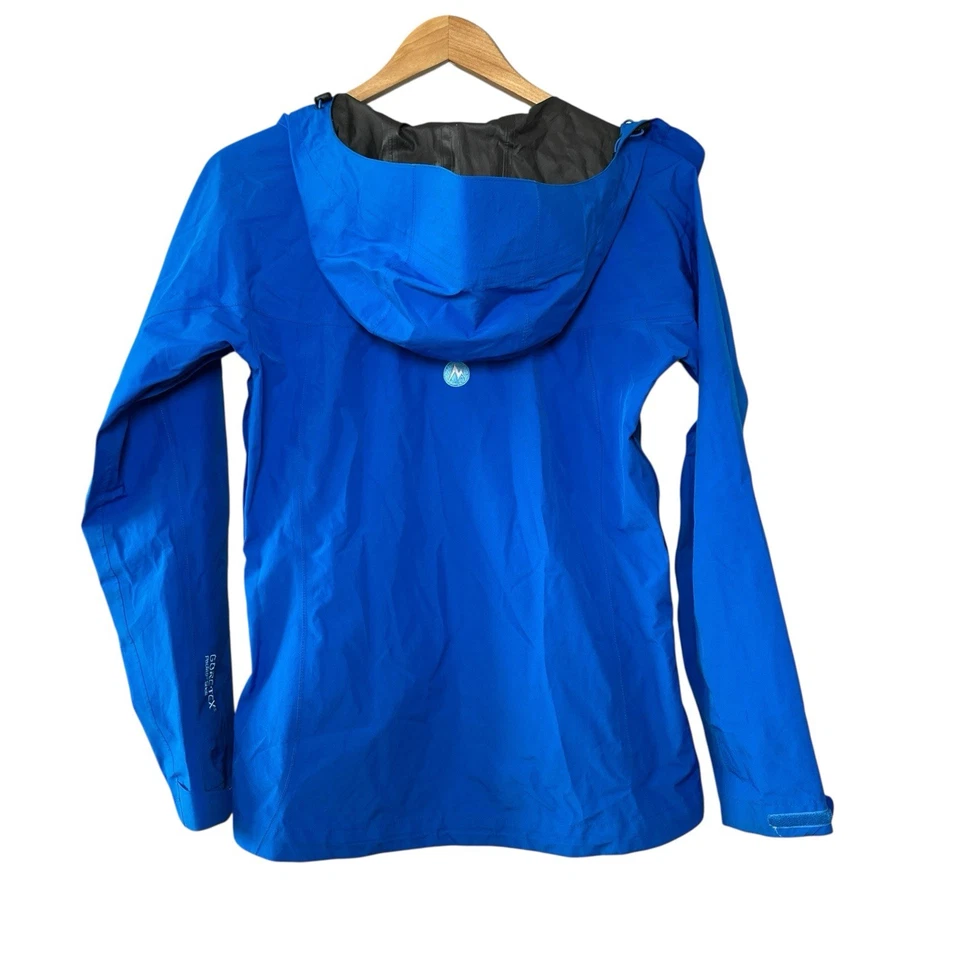 Marmot Gore-Tex Paclite Rain Jacket Blue Men’s Size S Waterproof Hiking - Image 2 of 4