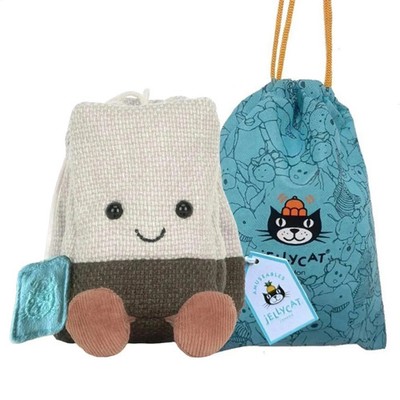 Jelly Cat Amuseables Steepy Tea Bag With Label and Dust Bag