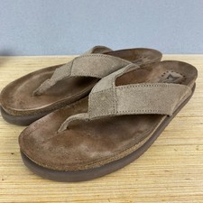 Mephisto Natalio mens Sandals 45 thong Shock Absorption air relax cork footbed