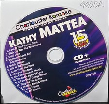90013R KATHY MATTEA    CHARTBUSTER KARAOKE CDG LOT LONG DRIVE