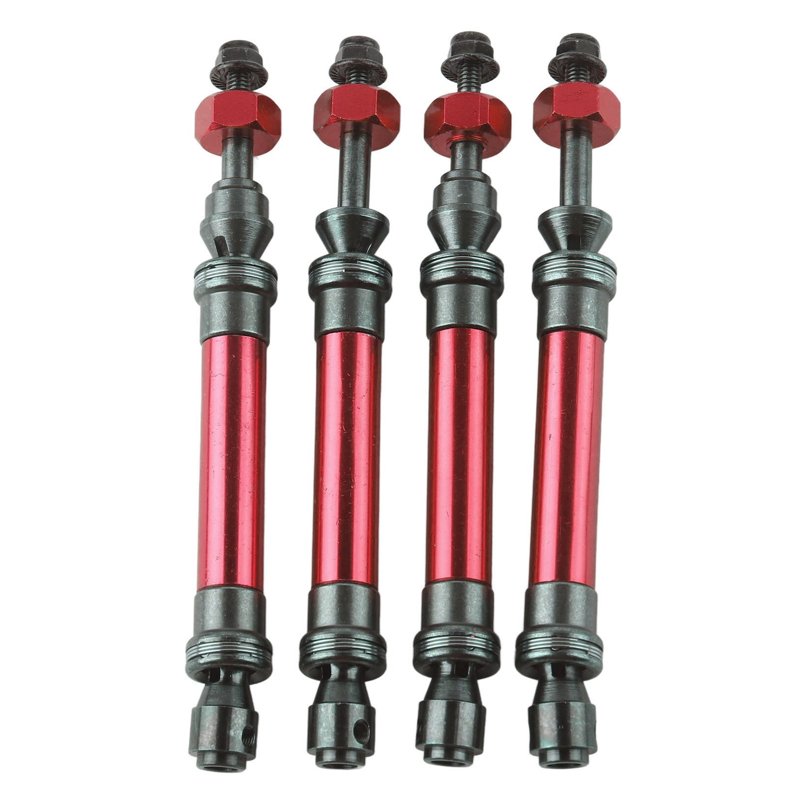 4Pcs CVD Front Rear Drive Shaft Metal Transmission Axle For Slash 4X4