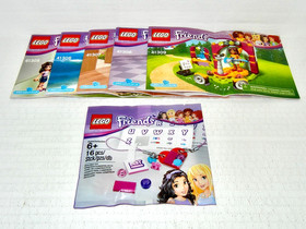 LEGO FRIENDS 41305 - 41309 Super Pack 66558  with 5004395 Jewelry & Sticker Pack