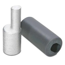 1 PC Burndy 'AYPO400 Adattatore Offset, 400 kcmil Max, Barilotto Standard, Alluminio