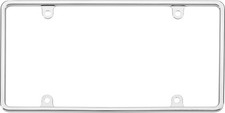 Cruiser Accessories 21330 Slim Rim License Plate Frame Chrome1 Frame Cruiser Accessories 21330 Slim Rim License Plate Frame Chrome1 Frame