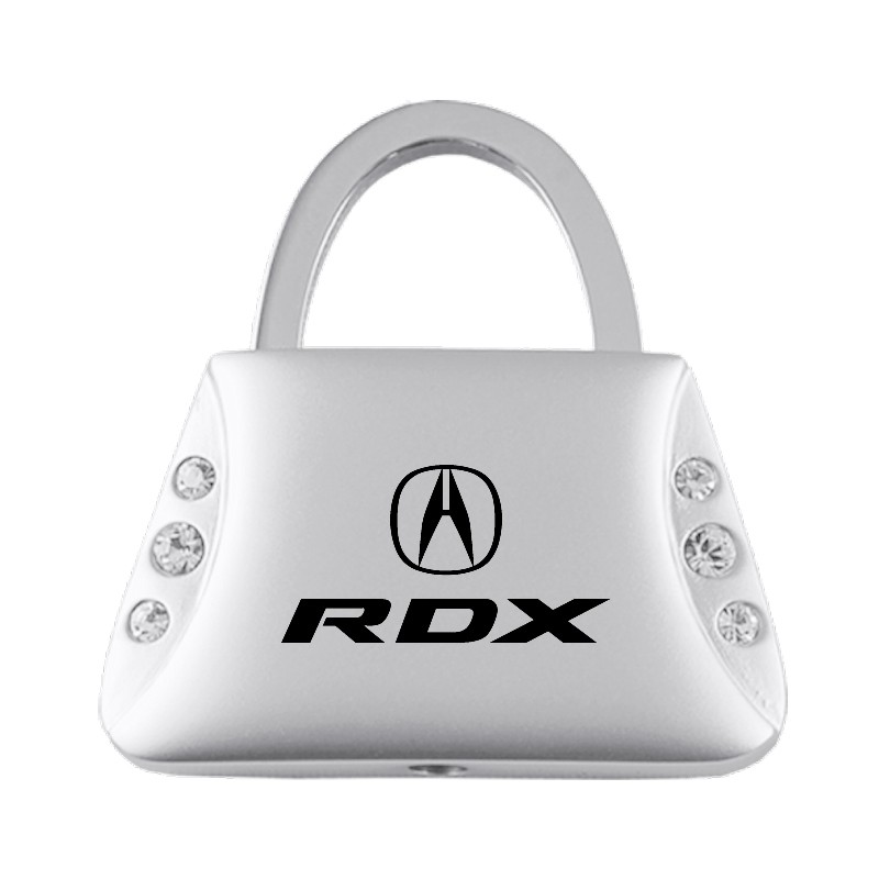 Acura RDX Purse Shape Keychain (Chrome)