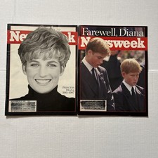 NEWSWEEK Magazine 2 Issues September 8 & 15, 1997 Diana Prince William & Harry
