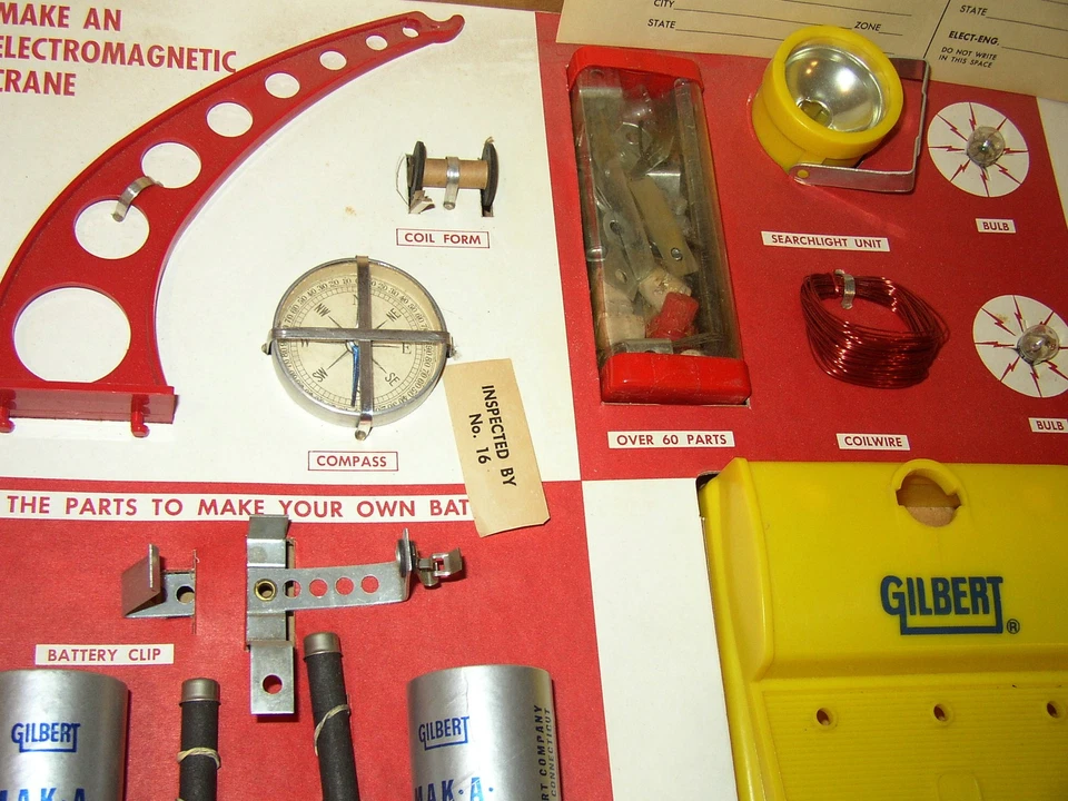 A. C. Gilbert Electrical Engineering Science set #11033 LN!! Complete NOS - Image 3 of 4