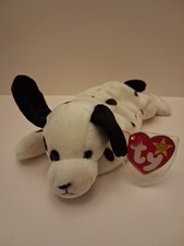 TY Beanie Baby DOTTY the Dalmatian Dog Plush (8.5 inch) MWMTs Stuffed Animal Toy