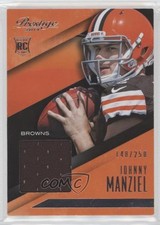 2014 Panini Prestige Rookie Jumbo Jerseys 148/250 Johnny Manziel #JF gp3