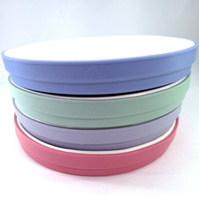 Elk and Friends Ceramic Plates 7.8  Blush/Lilac/Sage/MistyBlue