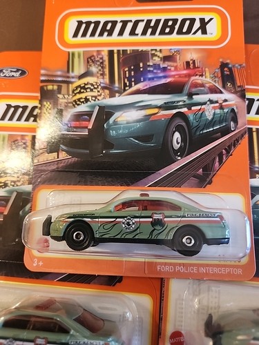Lot of 25 Matchbox National Parks Forest Ranger Ford Police Interceptor Car - Picture 3 of 8