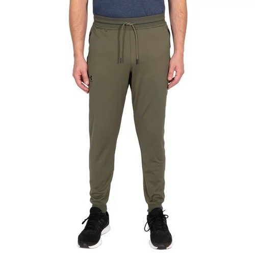 NEW Under Armour Men's Tricot Joggers Loose Fit Tapered Leg Lined Sweatpants - Picture 3 of 25