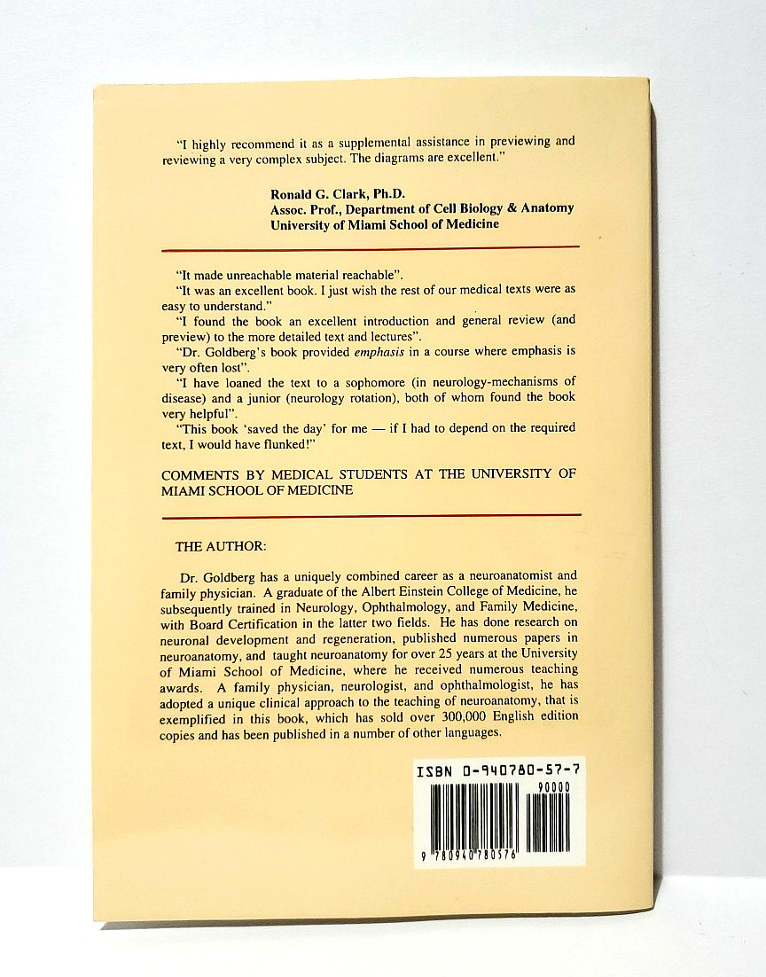 Clinical Neuroanatomy Made Ridiculously Simple Stephen Goldberg (2003 Paperback)