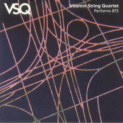 VITAMIN STRING QUARTET - Performs BTS - PINK IN BLUE VINYL  LP