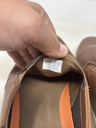 Dunham Herrenschuhe Größe 10 Braun Leder Slipper DAH13BR - Bild 6 von 8