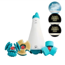 GLO 910 PRO Anti-Cellulite & Draining Massager, 4 Massage Heads and Storage Bag