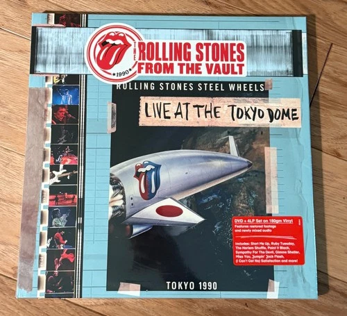 Rolling Stones From The Vault Live At The Tokyo Dome 1990 4 LP/DVD BRAND NEW