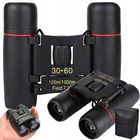 Binoculars 30x60 compact tourist case hunting survival night day