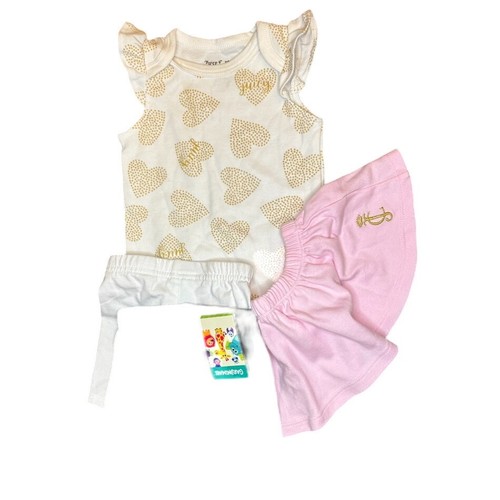 Juicy + Garanimals 4-teiliges Baby Mädchen Outfit Paket | Größe 6-9 Monate - Bild 2 von 5