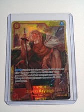 Silvers Rayleigh 0P08-118 (Full Art Parallel) One Piece TCG