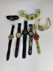 Vintage Lot of 8 Kids Watches Mickey Mouse Pooh Baby G Shock Toy Story Pokemon