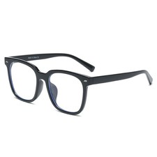 Classic Square Oversized Anti-Strain Computer Gaming Blue Light Blocker Glasses