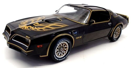 Pontiac Firebird 1977 Greenlight escala 1/18 19098 transmisión automática - negro