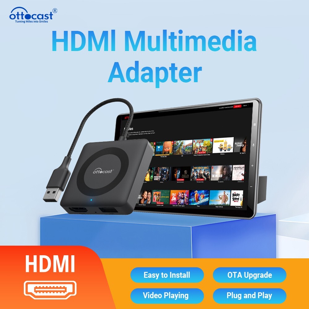 Car Tv Mate OTTOCAST - Fire TV Stick Converter For Car - Plug