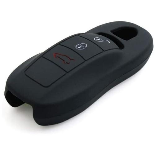 Silicone car remote with key case suitable for Porsche Macan Panamera Cayenne - Picture 3 of 4