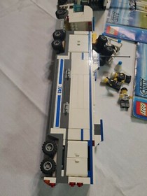 LEGO 7743 City Police Command Center Town with Instructions Used missing sticker