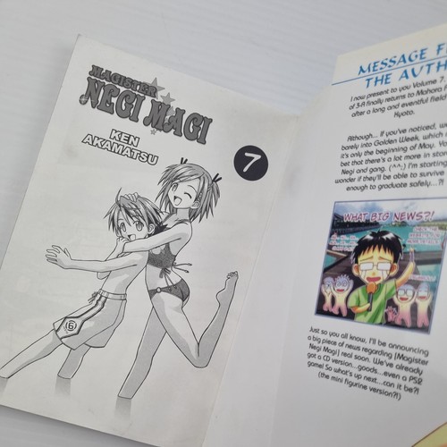 Anime Comic Books Ken Akamatsu Magister Negi Magi Volume 3 & 7 Manga Paperback - Picture 6 of 12