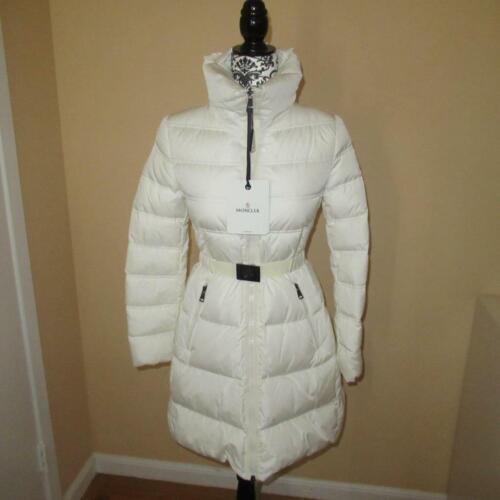 Moncler Flammette Long Puffer Jacket Women's Size XS Blue Moncler Flammette Long Puffer Jacket Women's Size XS Blue