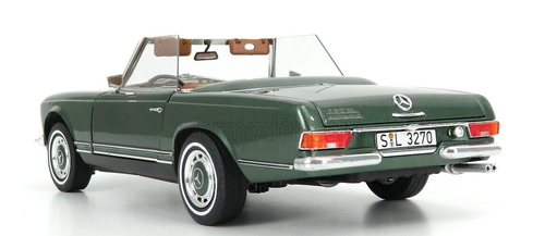 Schuco 1963 Mercedes Benz 280 SL Pagoda verde/tostado 1:18*¡Nuevo! ¡MUY RARO!! - Imagen 8 de 11