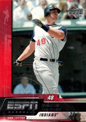 2005 Upper Deck ESPN # 28  Travis Hafner Cleveland Indians