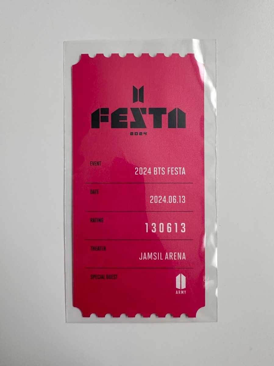 BTS Festa 2024 Army Zone Official Gifts | eBay BTS Festa 2024 Army Zone Official Gifts | eBay