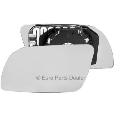 Left Passenger Side Heated Mirror Glass for Volkswagen Polo 2017-2019 0378LSH