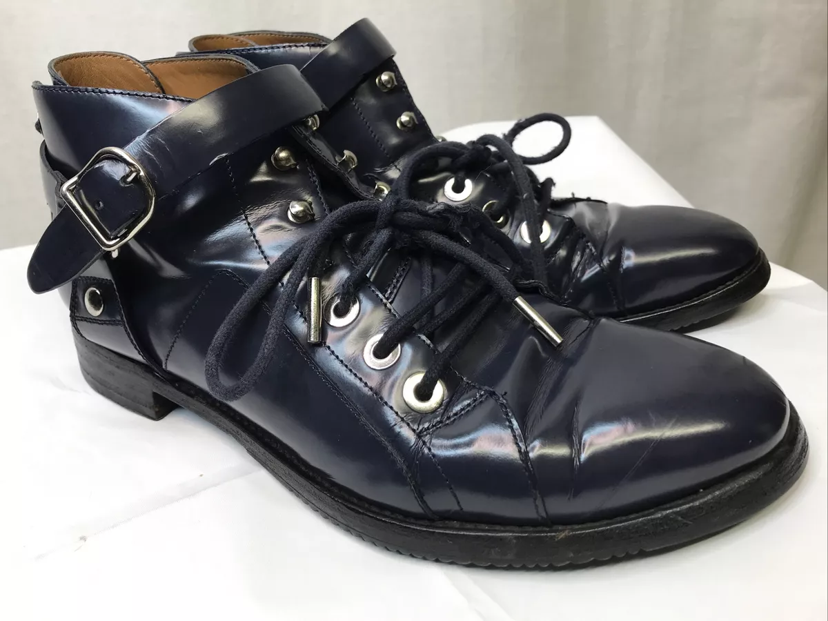Balenciaga bottes homme bleu sales