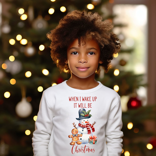 Christmas Gift Iron on Transfer Sticker Decorations T Shirt Girls Boys Adults - Picture 2 of 6