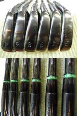 【希少】BALDO TTX FORGED BLACK LIMITED 5I-PW Baldo TT Forged Tour Cavity Iron Black 5-PW ( 6pcs )